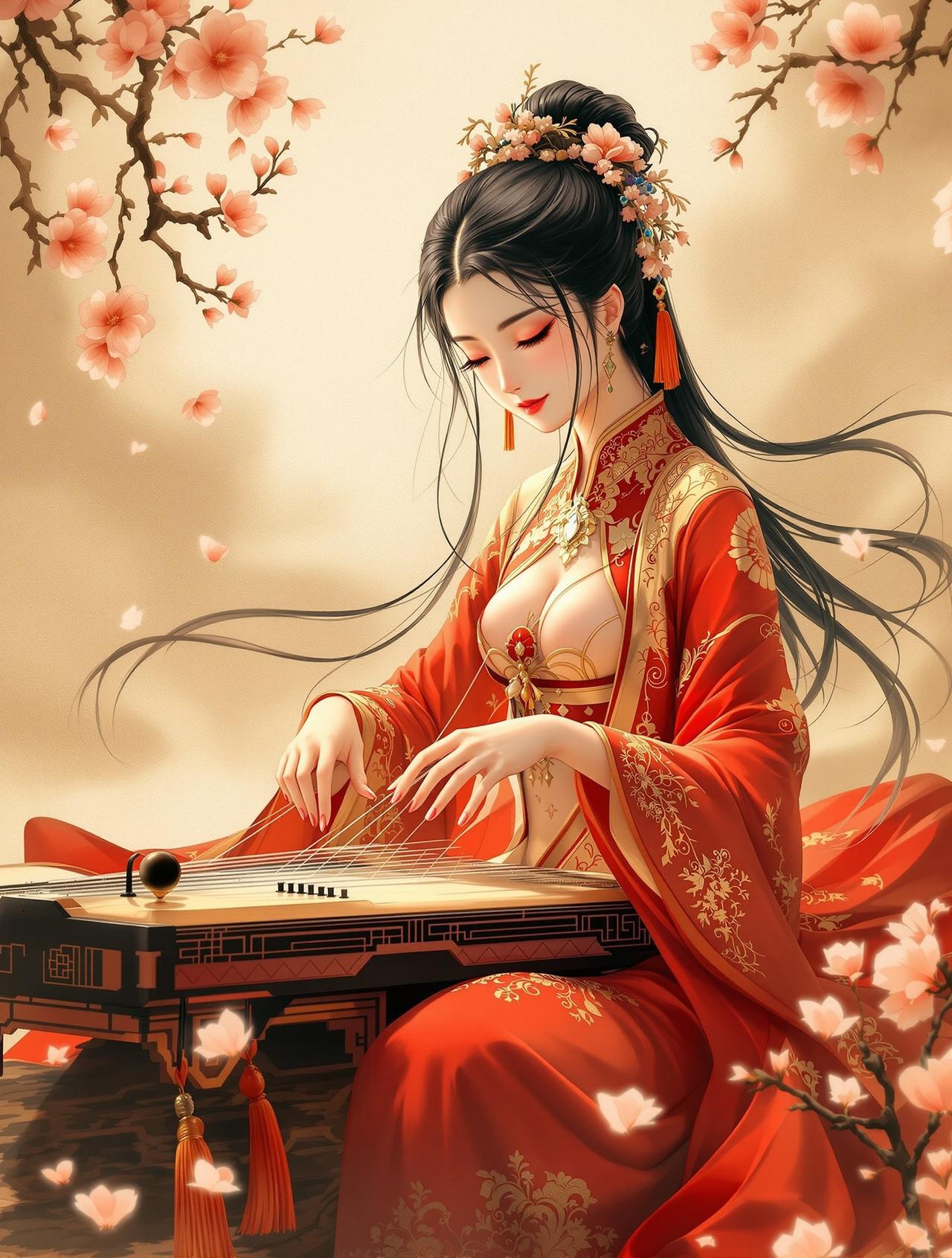 香焦漫画 - 锦瑟年华，锦瑟无端五十弦，一弦一柱思华年